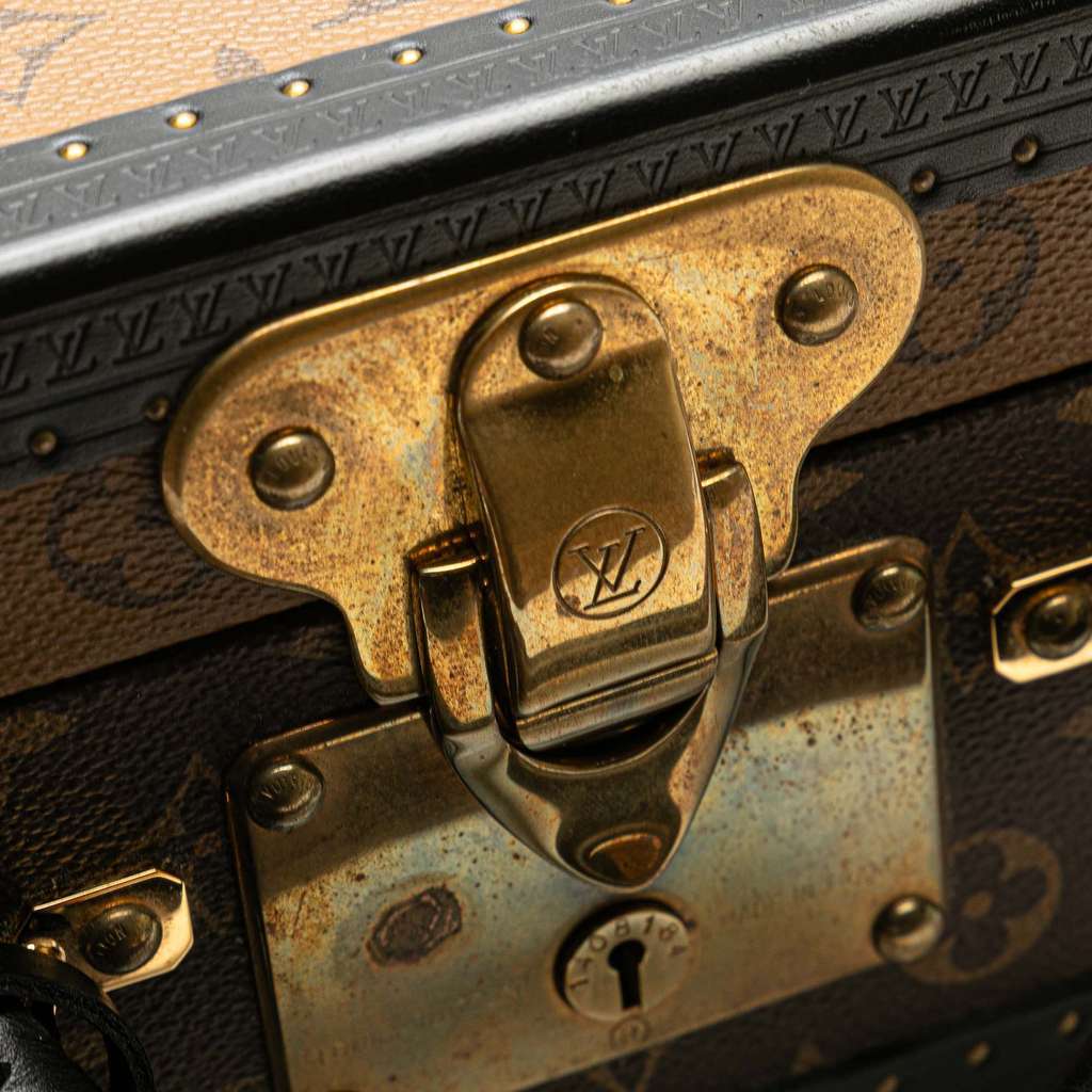 Louis Vuitton Monogram Reverse Cotteville 40 Brown Good - Box View