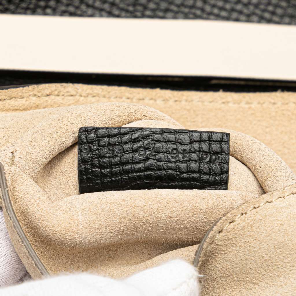 Chloé Small Bicolor Smooth and Grained Calfskin Drew Crossbody Black Leather Good condition - Box View