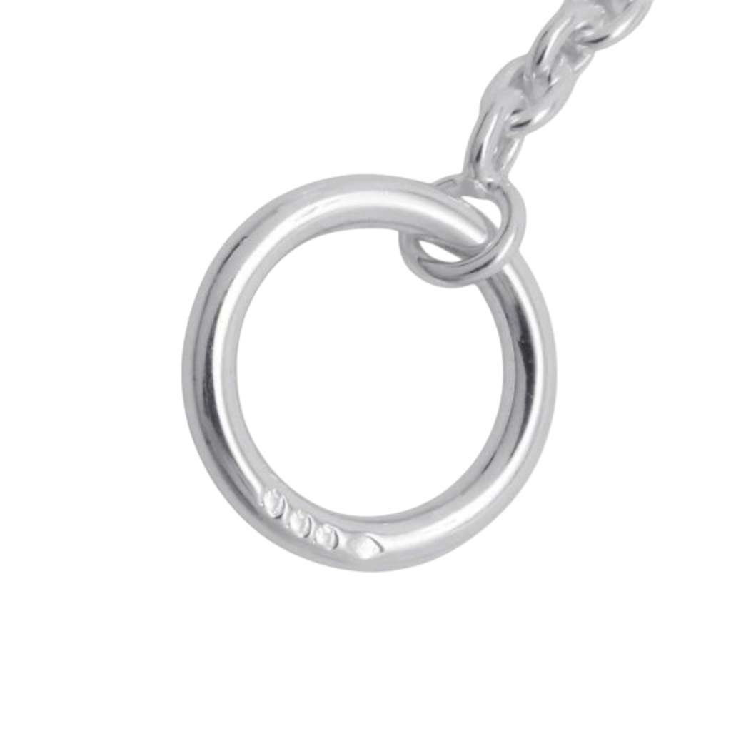Hermès Sterling Silver Farandole Long Necklace 120 Silver Silver Good condition - Model View