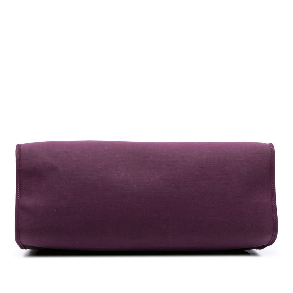 Hermès Toile Herbag Zip 39 Purple Canvas Good condition - Inside View