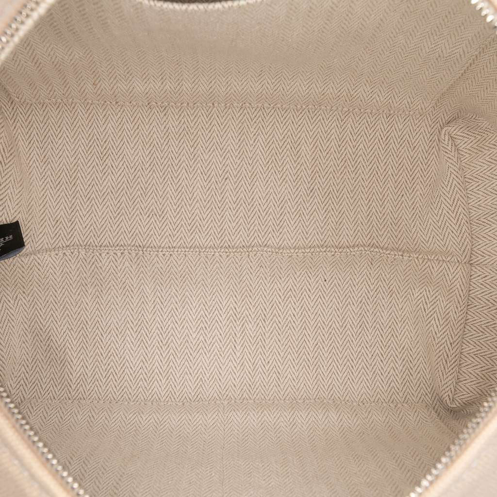 Hermès Small Canvas Bride A Brac Case Brown Canvas Good condition - Model View