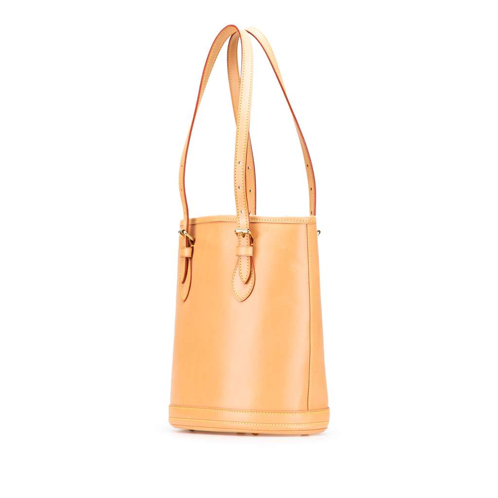 Louis Vuitton Nomade Petit Bucket Brown Leather Very good - Back View