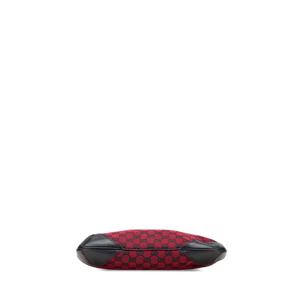Gucci GG Canvas Shoulder Bag Red Canvas Very good condition - Inside View