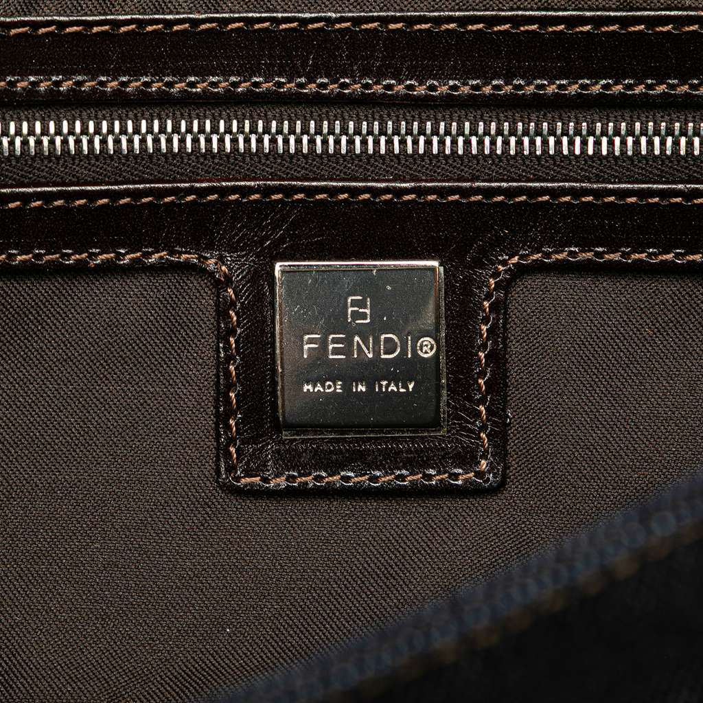 Fendi Denim Shoulder Bag Blue Denim Good - Box View