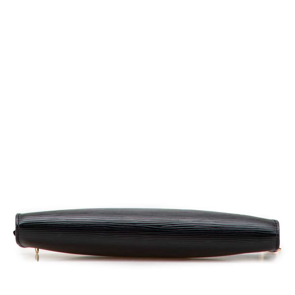 Louis Vuitton Epi Pochette Accessoires Black Leather Good - Inside View