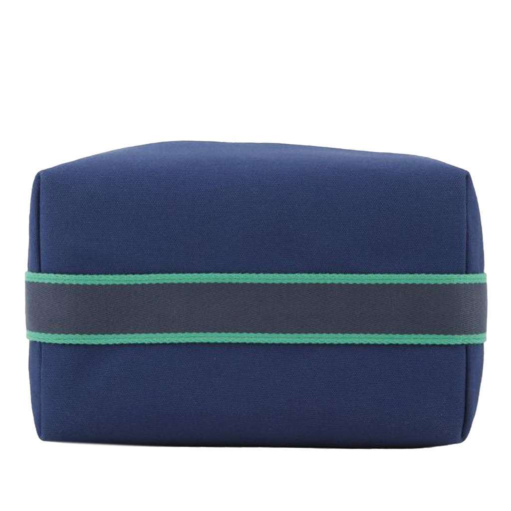 Hermès Large Canvas Bride A Brac Case Blue Canvas Good condition - Inside View