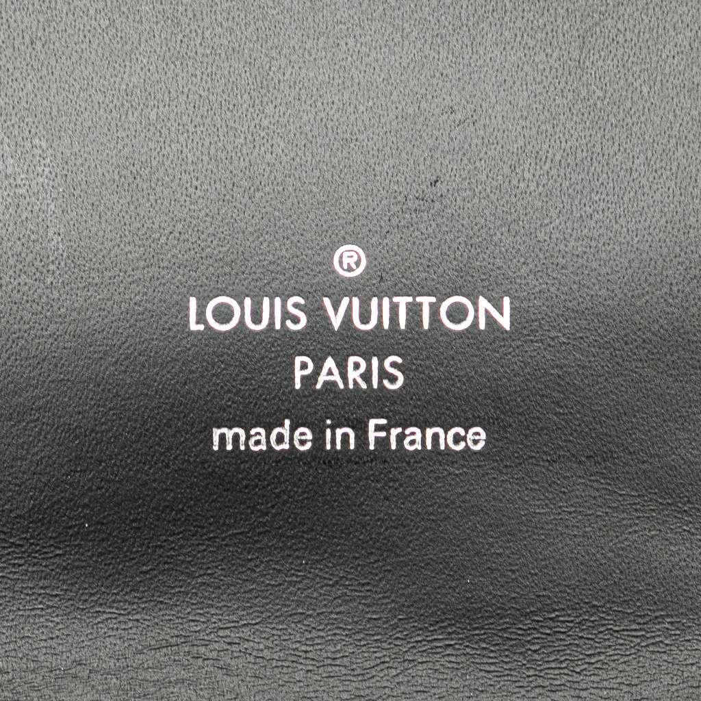 Louis Vuitton Epi Sevigne Clutch Black Leather Good - Box View