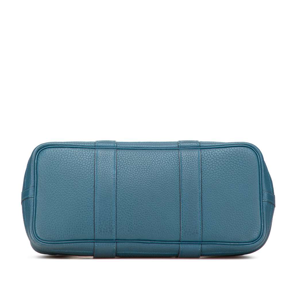 Hermès Negonda Garden Party 30 Blue Leather Good condition - Inside View