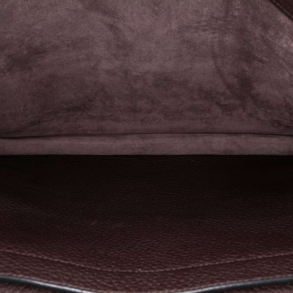 Hermès Togo Sac a Depeches 41 Brown Leather Good condition - Model View