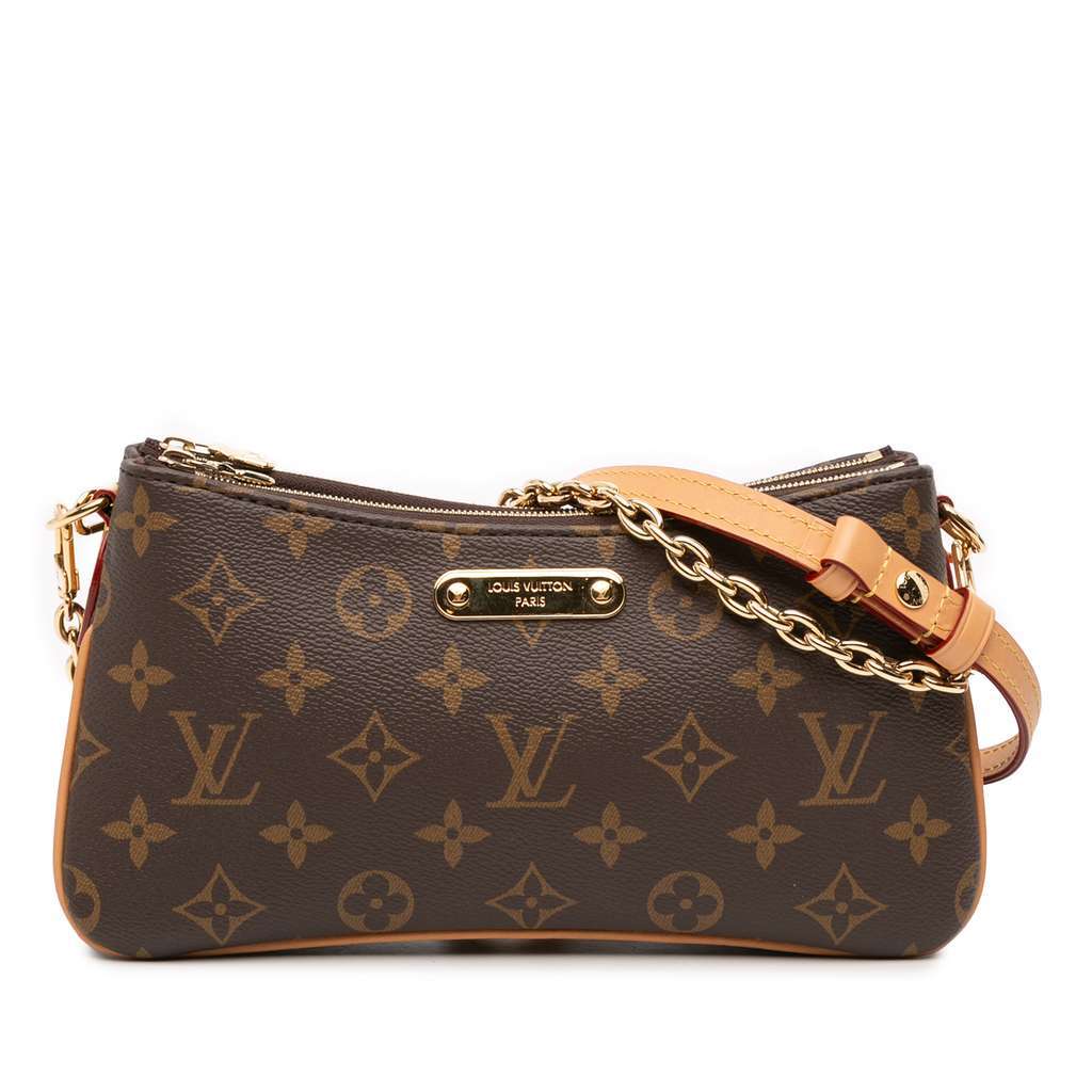 Louis Vuitton Monogram Pochette Liv Brown Good condition - Front View