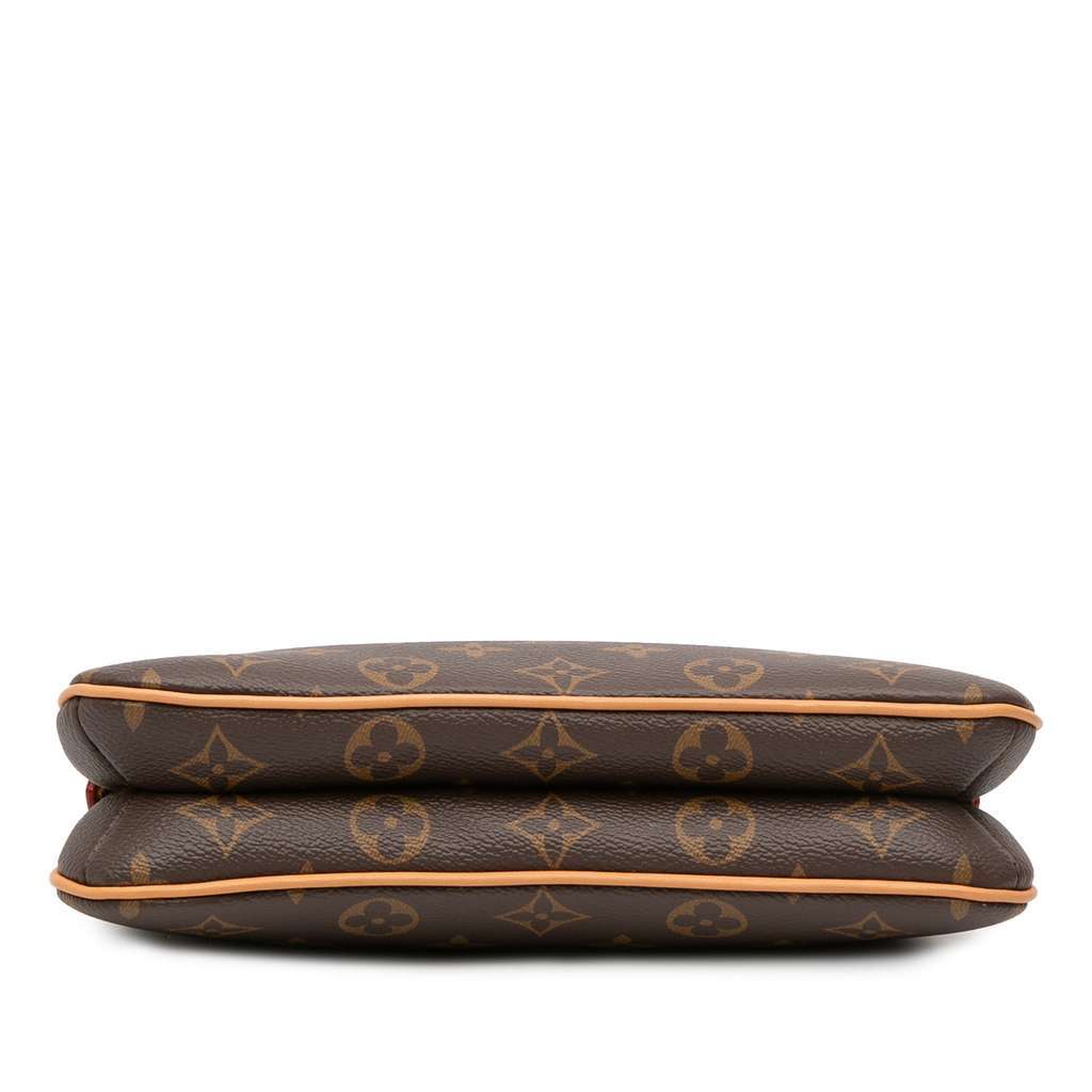 Louis Vuitton Monogram Pochette Liv Brown Good condition - Inside View