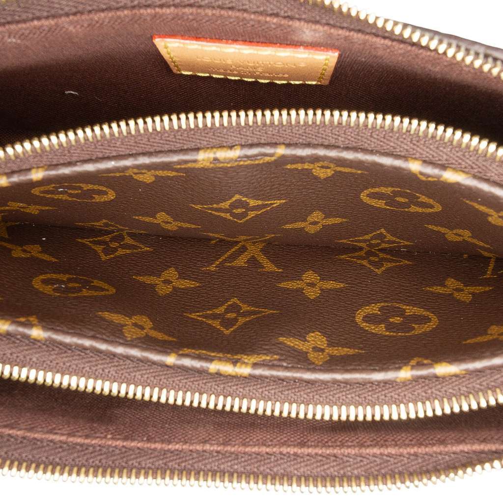 Louis Vuitton Monogram Pochette Liv Brown Good condition - Model View