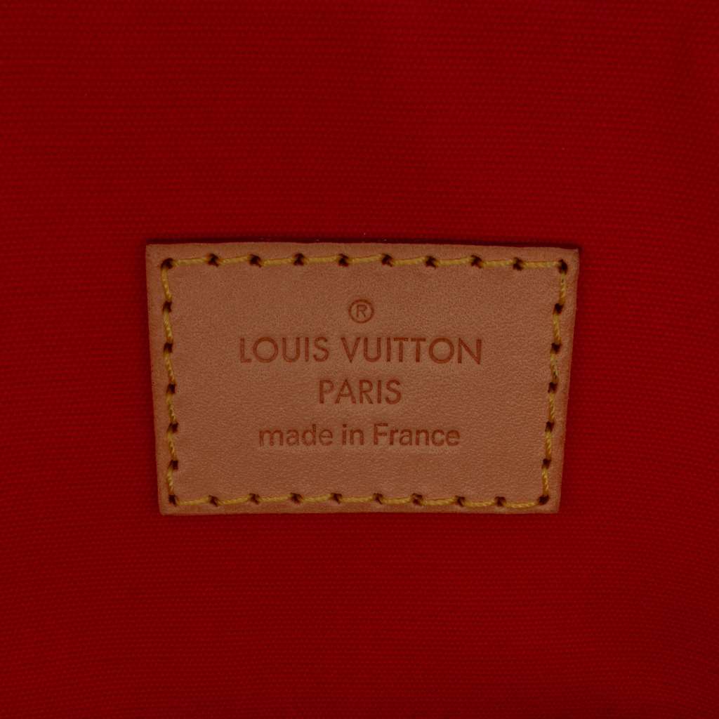 Louis Vuitton Monogram Vernis Lockit PM Red Leather Good - Box View