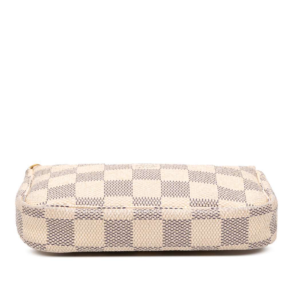 Louis Vuitton Damier Azur Mini Pochette Accessoires White Very good - Inside View