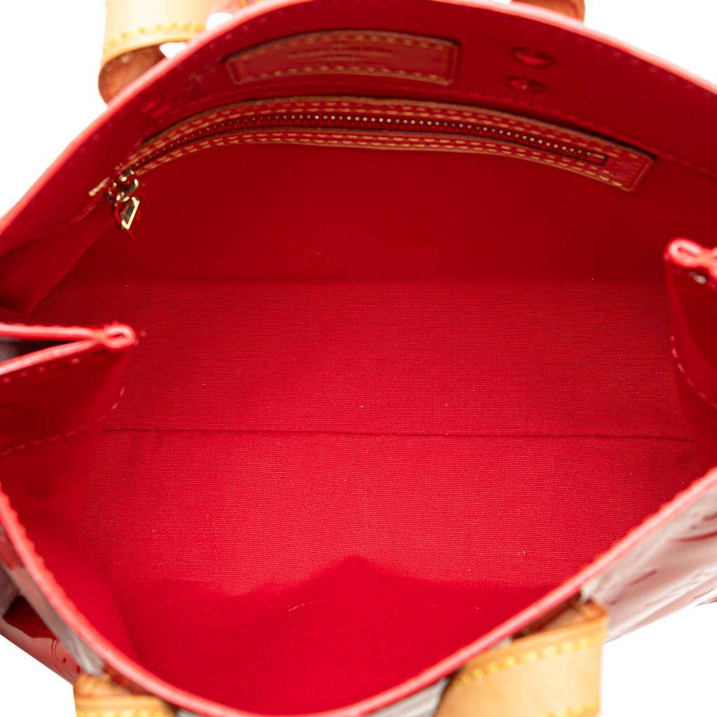 Louis Vuitton Monogram Vernis Reade PM Red Leather Very good - Model View
