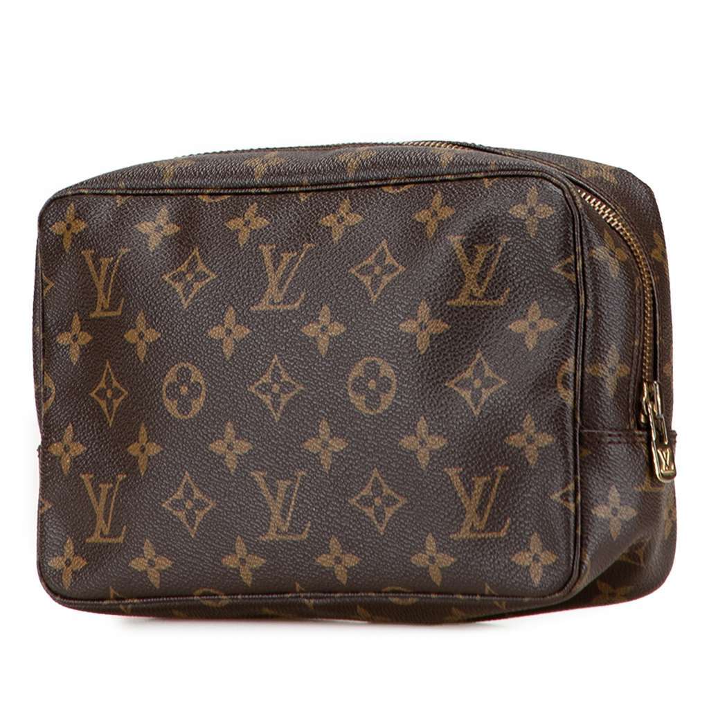 Louis Vuitton Monogram Trousse Toilette 23 Brown Good - Back View