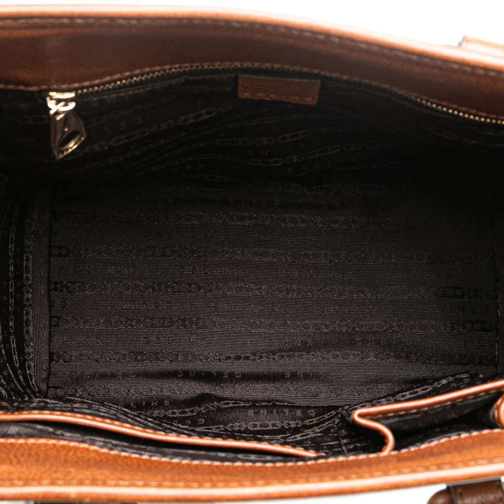 Celine Straw Handbag Brown Very good condition - Model View