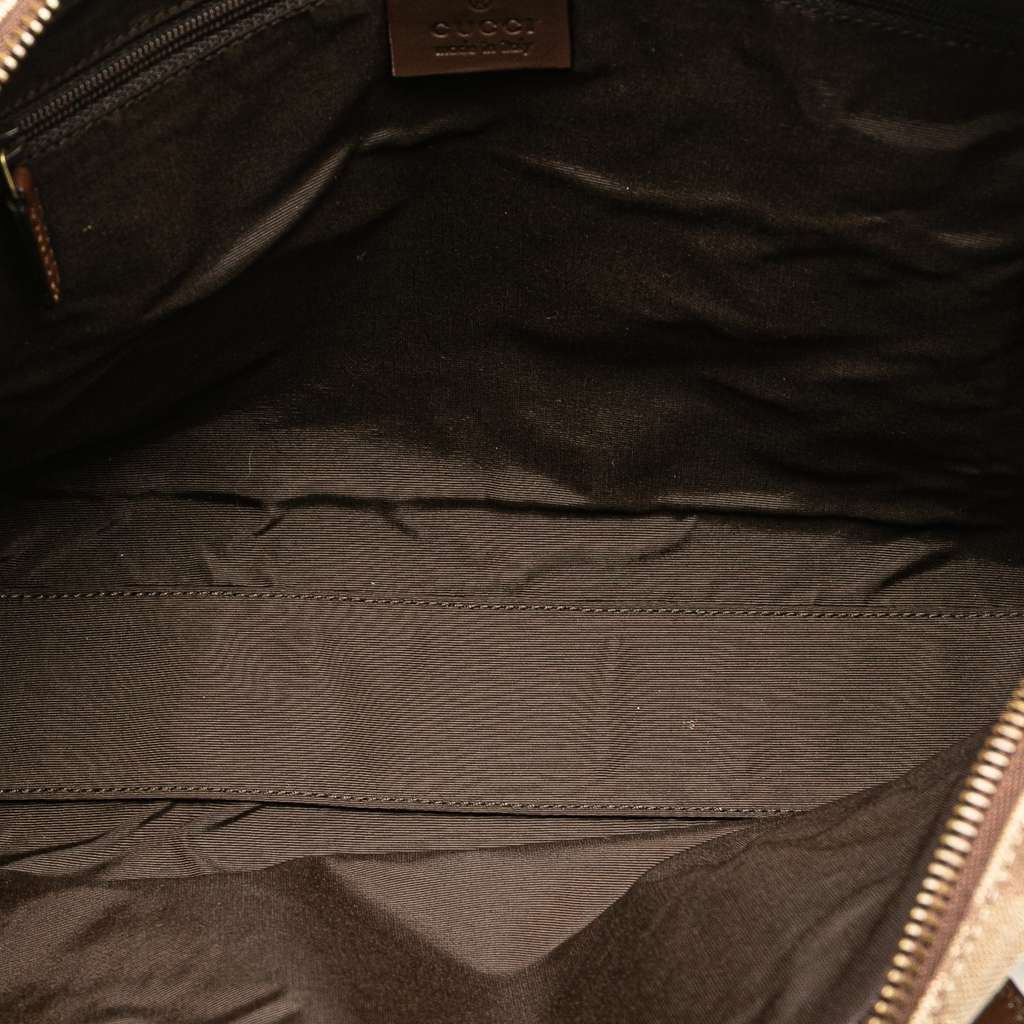 Gucci GG Canvas Shoulder Bag Brown Canvas Very good - Model View