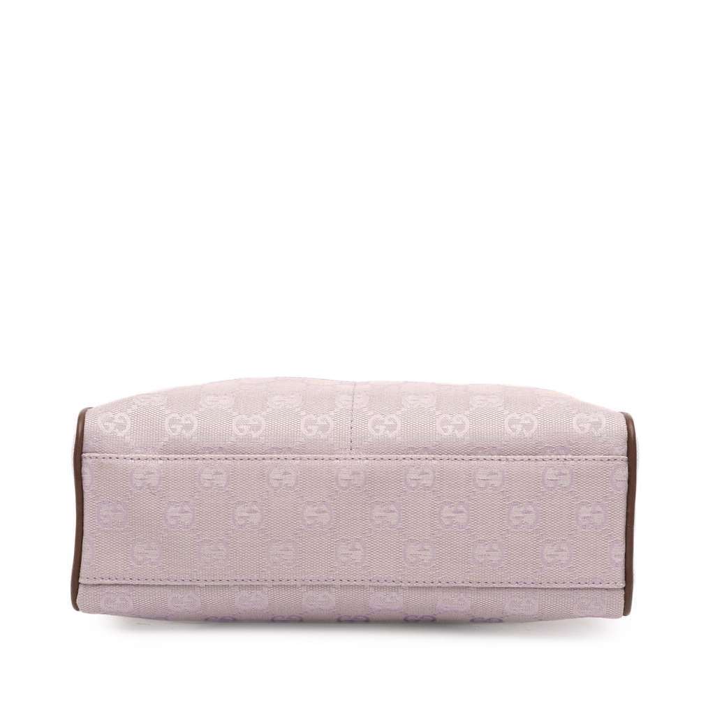 Gucci GG Canvas Shoulder Bag Purple Canvas Very good condition - Inside View
