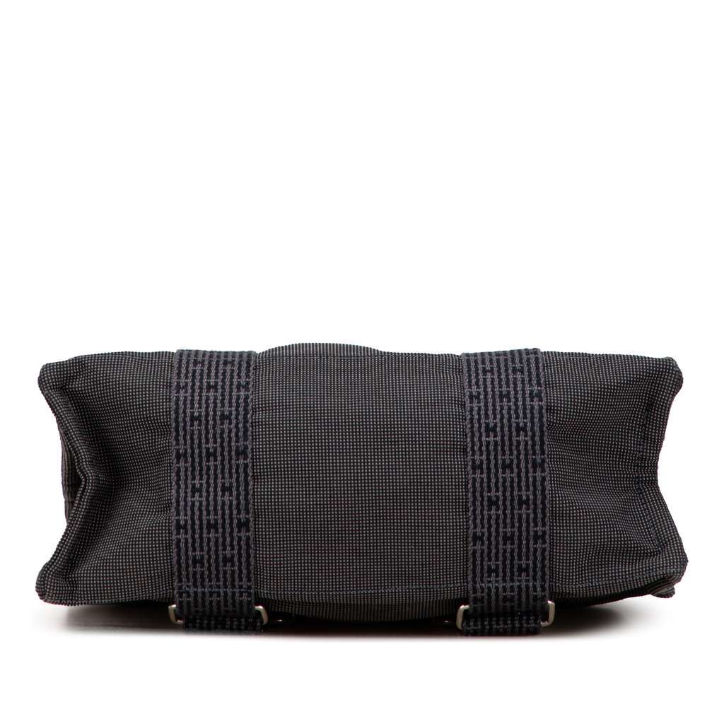 Hermès Canvas Herline Backpack MM Grey Canvas Good condition - Inside View