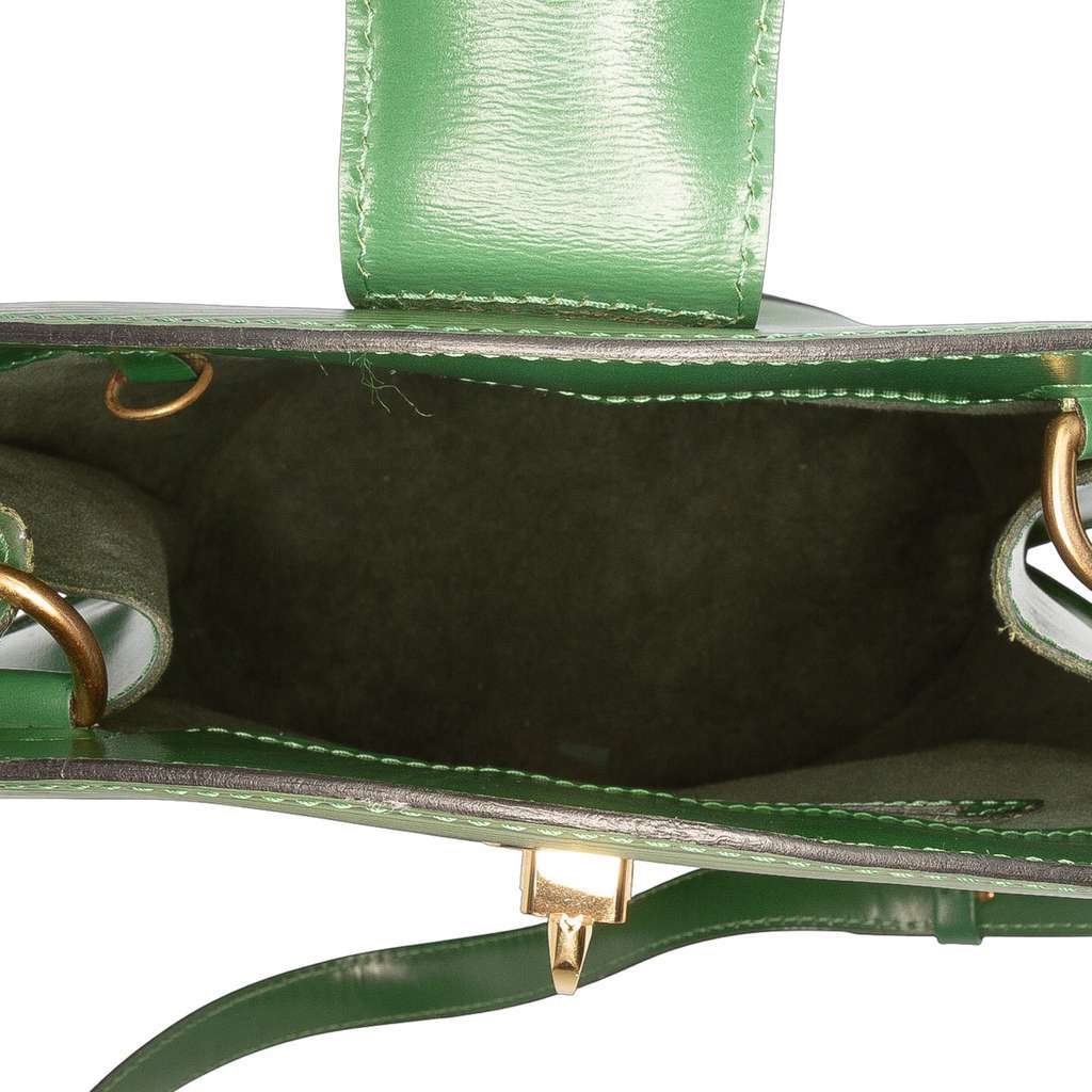 Louis Vuitton Epi Cluny Green Leather Good condition - Box View