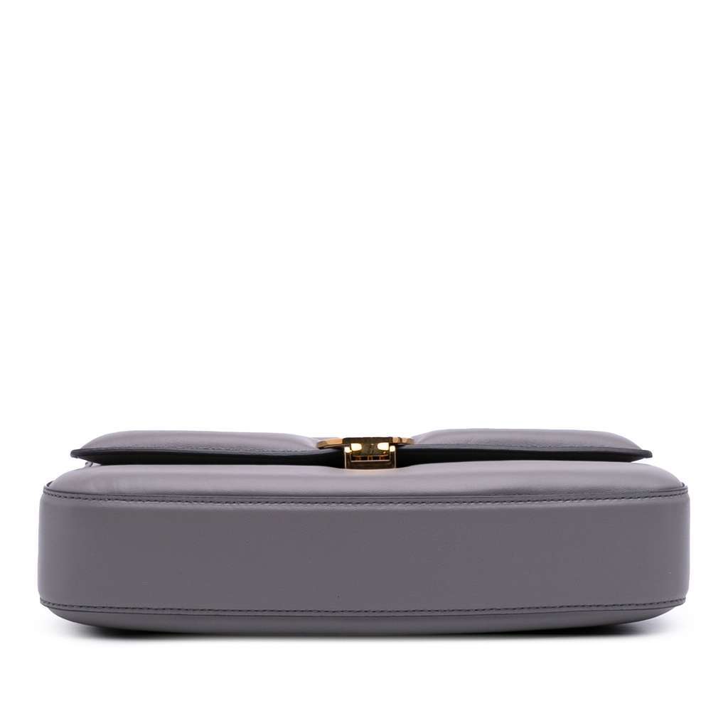 Stella McCartney Alter Mat S Wave Padded Shoulder Bag Grey Polyester Very good - Inside View