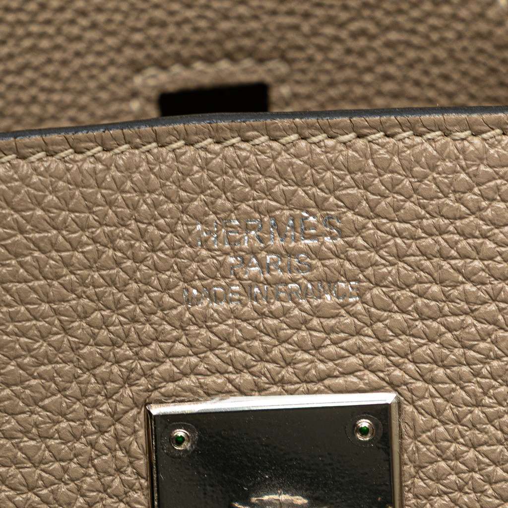 Hermès Togo Birkin Retourne 35 Brown Leather Good condition - Box View