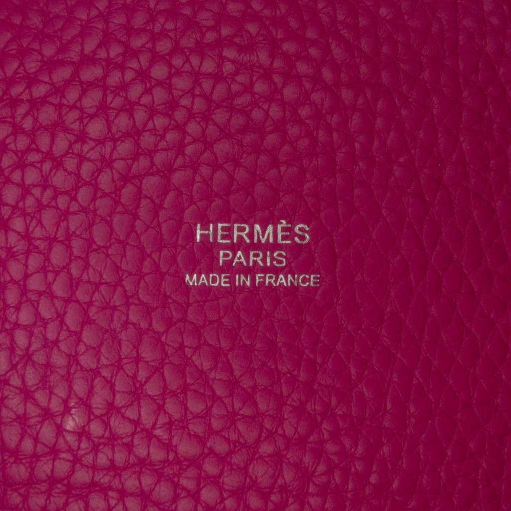 Hermès Clemence Picotin Lock 18 Pink Leather Good condition - Box View