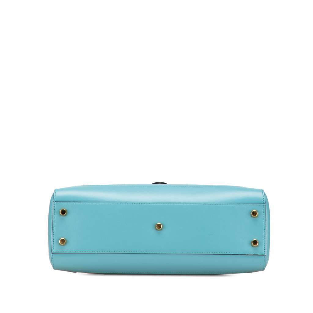 Gucci Medium Calfskin Jackie 1961 Tote Blue Leather Very good condition - Inside View