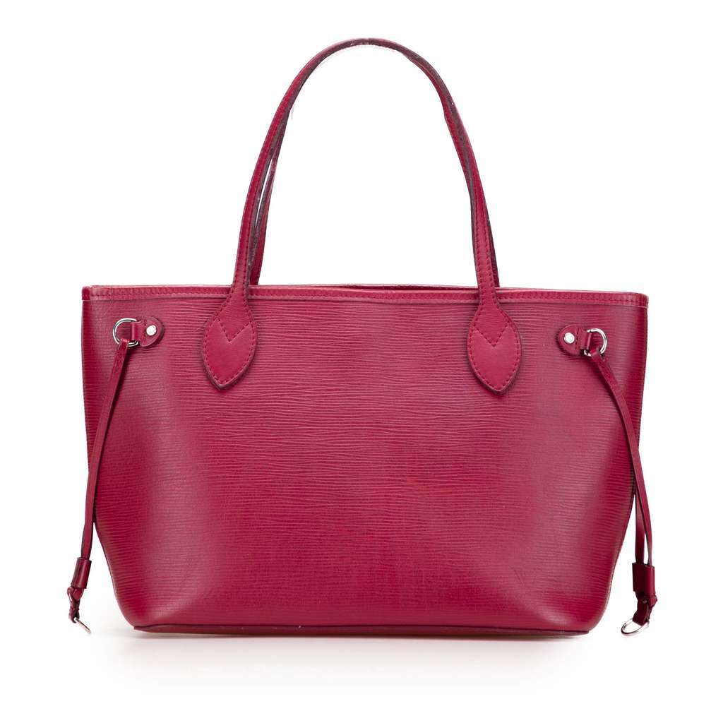 Louis Vuitton Epi Neverfull PM Pink Leather Very good - Front View
