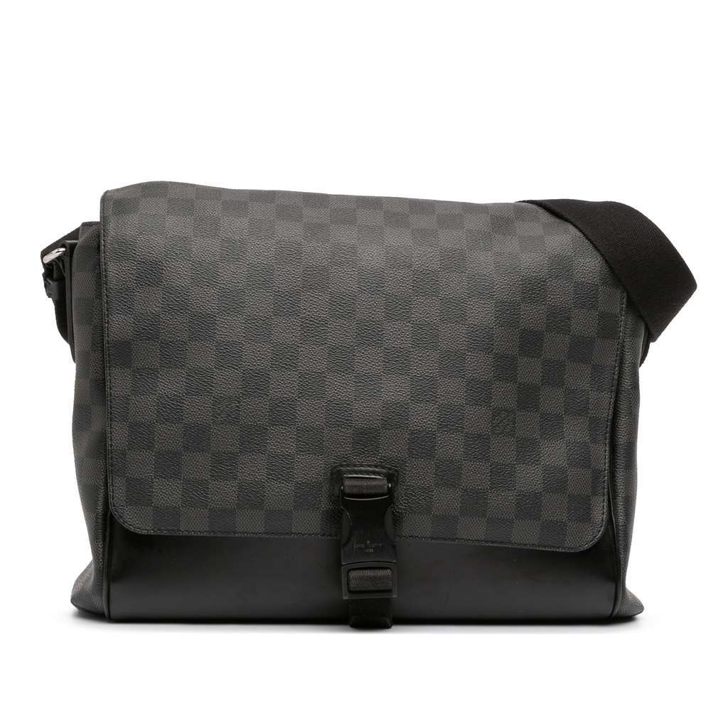 Louis Vuitton Damier Graphite Skyline Messenger MM Black Good condition - Front View
