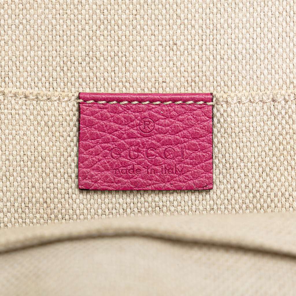 Gucci Leather Soho Backpack Pink Leather Very good condition - Box View