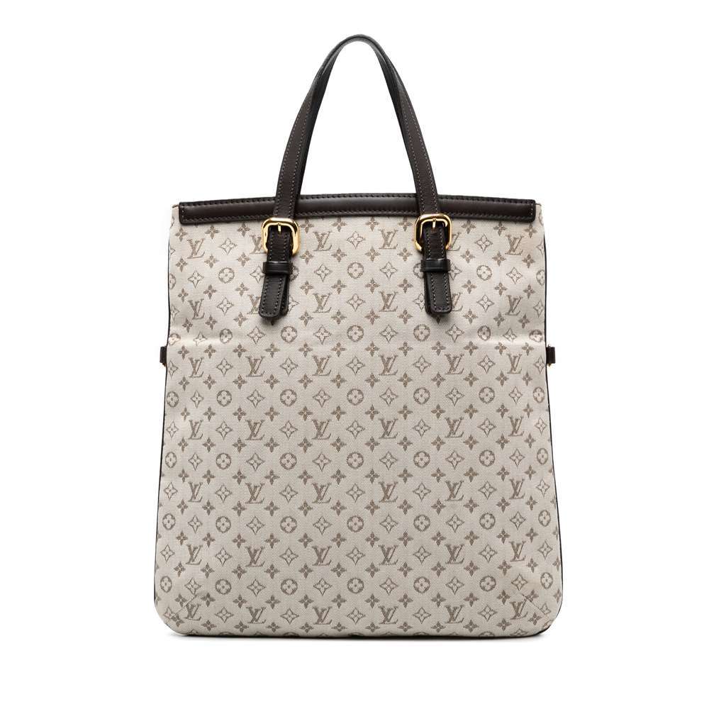 Louis Vuitton Monogram Mini Lin Francoise Brown Canvas Very good condition - Front View
