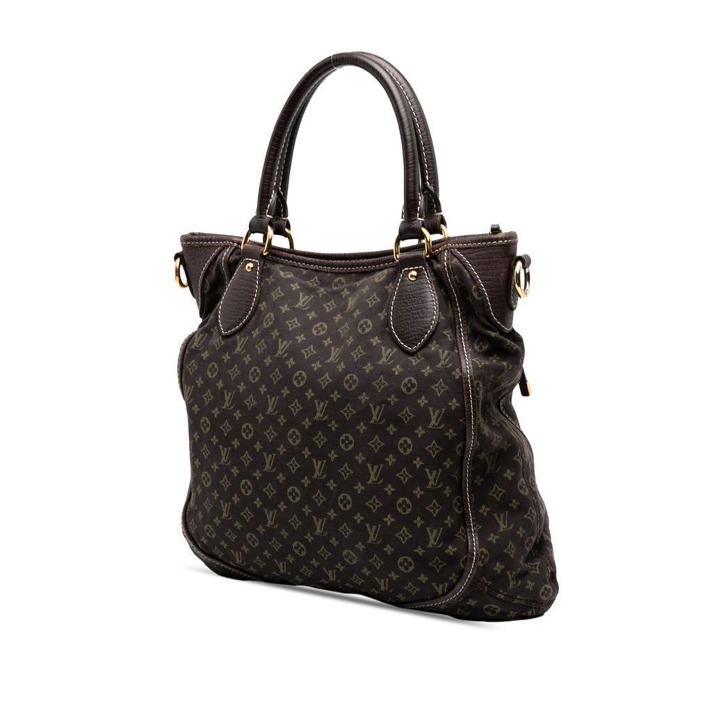 Louis Vuitton Monogram Mini Lin Besace Angele Brown Canvas Very good condition - Back View