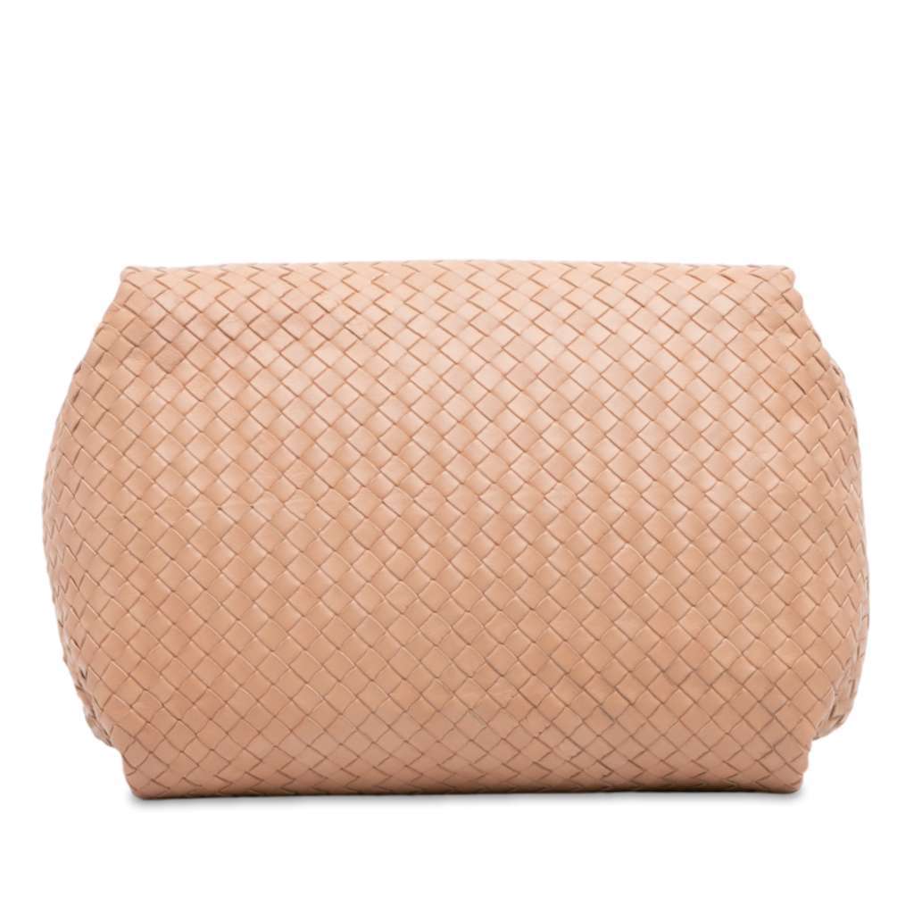 Bottega Veneta Nappa Intrecciato Parachute Tote Brown Leather Very good condition - Inside View