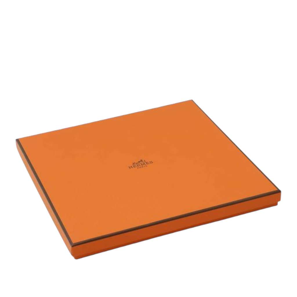 Hermès Faubourg Tropical Silk Scarf Green Silk Very good condition - Box View