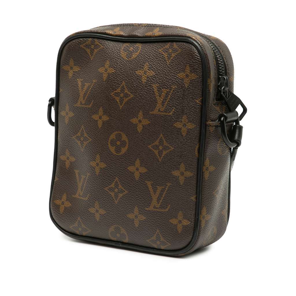 Louis Vuitton Monogram Macassar Christopher Wearable Brown Very good - Back View