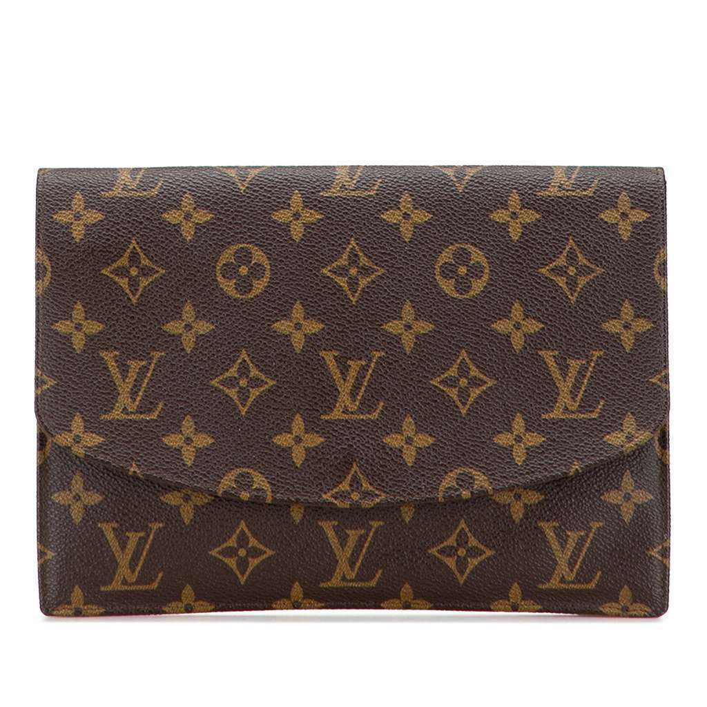 Louis Vuitton Monogram Pochette Rabat 23 Brown Good - Front View