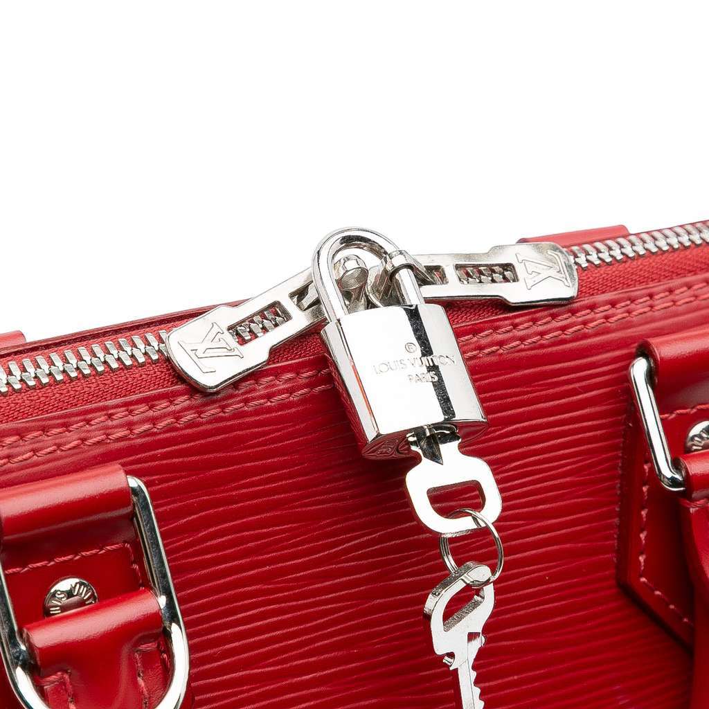 Louis Vuitton Epi Alma PM Red Leather Good - Box View