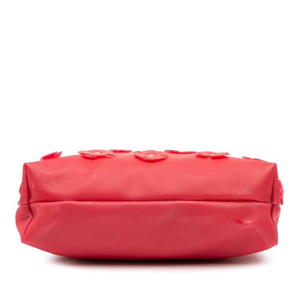 Burberry PVC Prorsum Petal Crossbody Red Good - Inside View