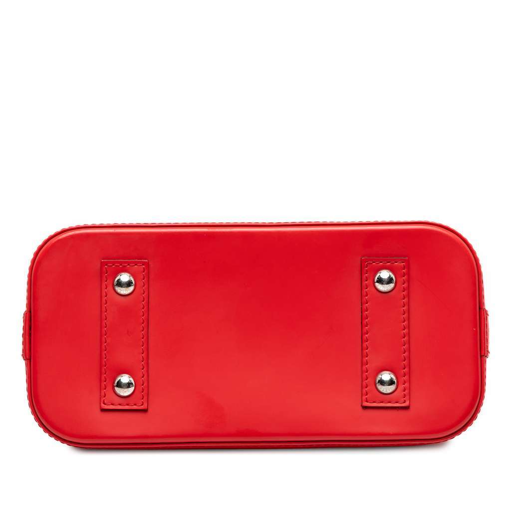 Louis Vuitton Epi Alma BB Red Leather Good - Inside View
