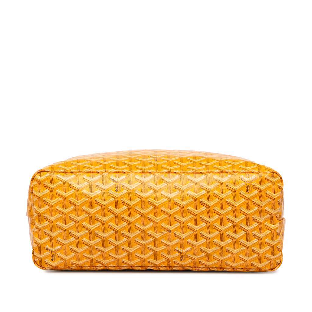 Goyard Goyardine Boheme Hobo Yellow Canvas Very good - Inside View
