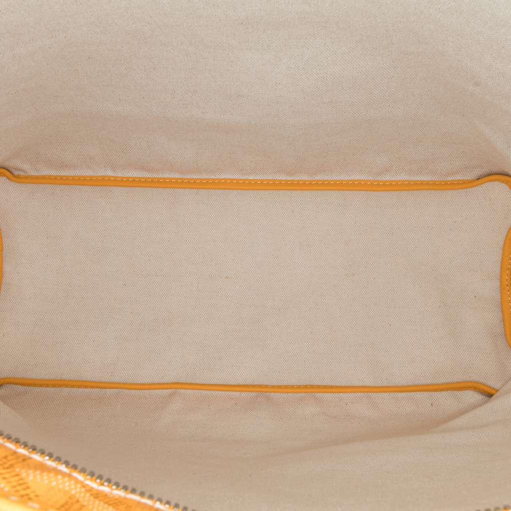 Goyard Goyardine Boheme Hobo Yellow Canvas Very good - Model View