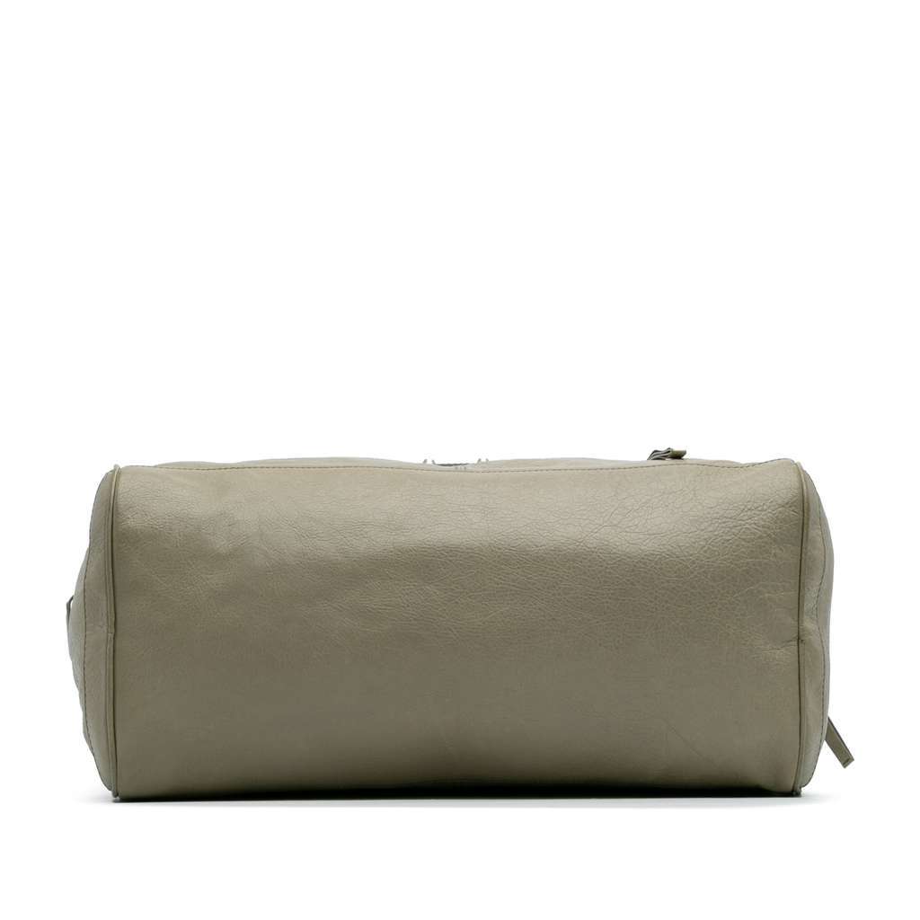 Balenciaga Small Lambskin Motocross Classic Squash Duffle Bag Brown Leather Very good condition - Inside View