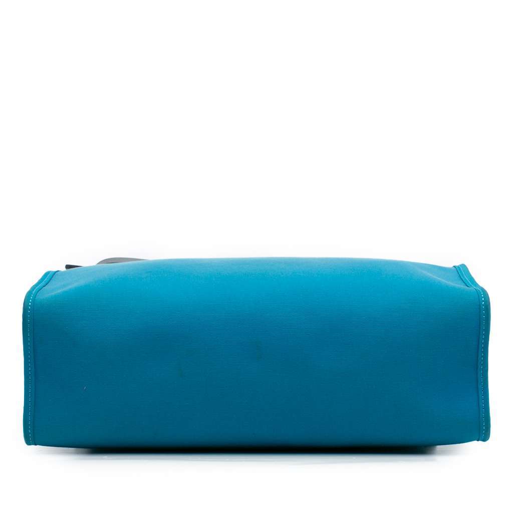 Hermès Toile Herbag Zip 31 Blue Canvas Good condition - Inside View