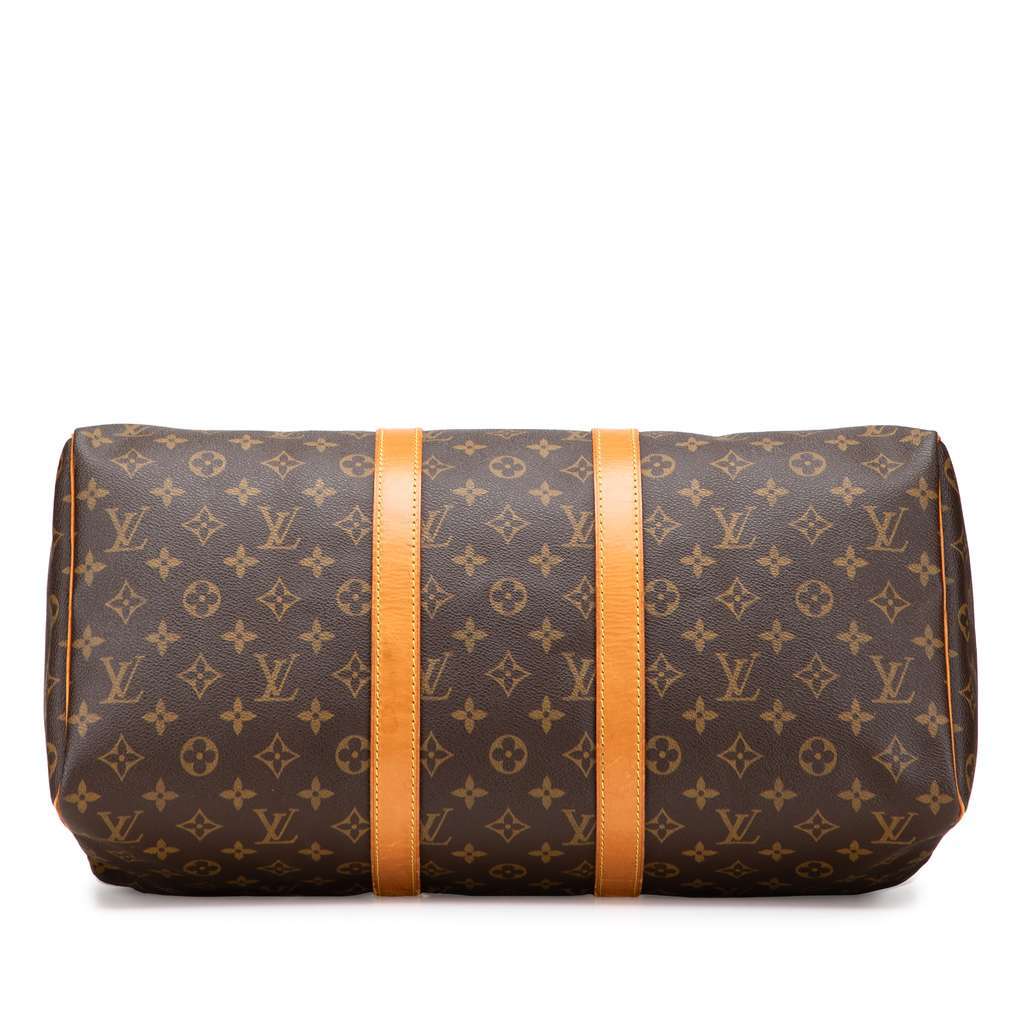 Louis Vuitton Monogram Keepall 45 Brown Canvas Very good - Inside View