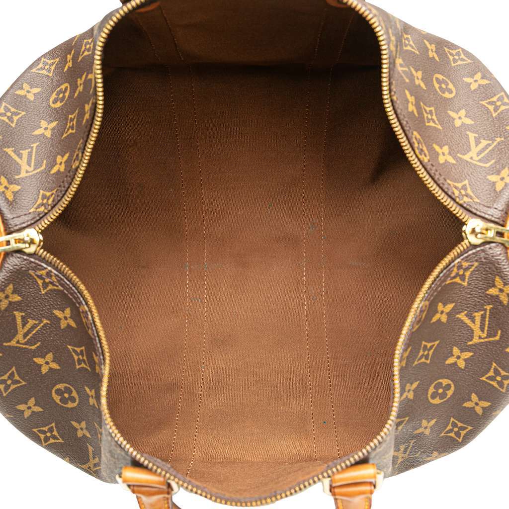 Louis Vuitton Monogram Keepall 45 Brown Canvas Very good - Model View