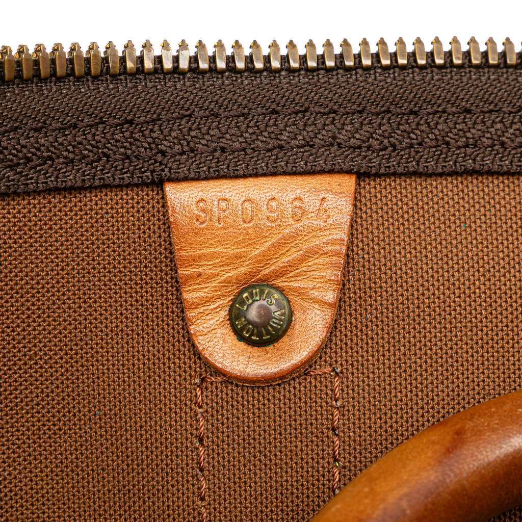 Louis Vuitton Monogram Keepall 45 Brown Canvas Very good - Box View