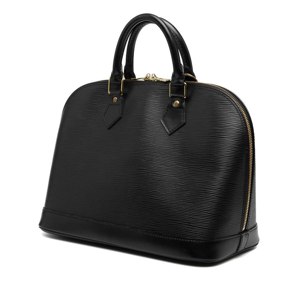 Louis Vuitton Epi Alma PM Black Leather Very good - Back View