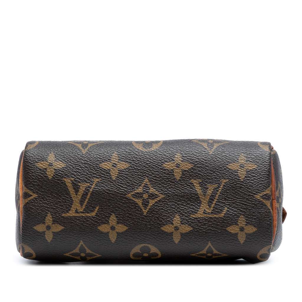 Louis Vuitton Monogram Mini Speedy HL Brown Good - Inside View